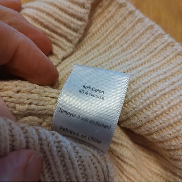 ASTR the Label cream cable knit button sweater XS XXS - Picture 12 of 12